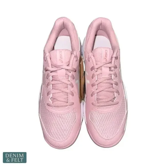 NEW ASICS Gel Dedicate 8 Tennis Shoes Pink Morganite White Women Size 8 Wide - Picture 9 of 16